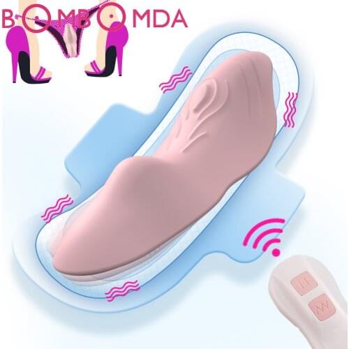 Portable Panty Vibrator Sex Toys for Woman Invisible Vibrating Egg Clitoral Stimulator Wireless Remote Control Vibrators Erotic