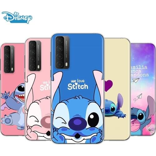 Transparent Cover Lilo Stitch For Huaeri Y9S Y9A Y9 Y8P Y8S Y7 Y7A Y7P Y6P Y6S Y6 Y5P Y5 Pro Phone Case