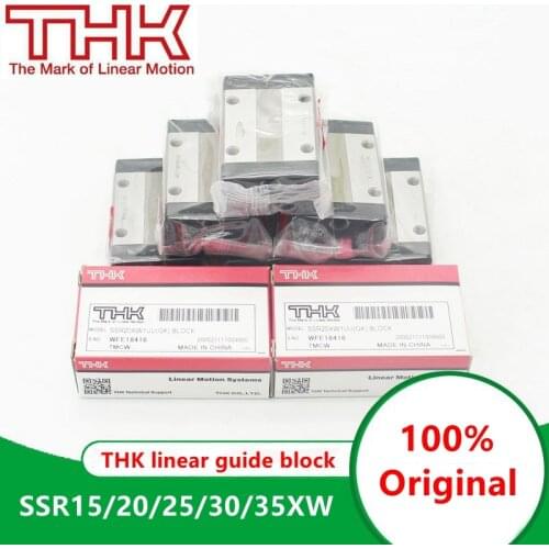 Japan THK linear guide slider block carriage SSR15XW SSR20XW SSR25XW SSR30XW SSR35XW Roland rail bearing printer CNC