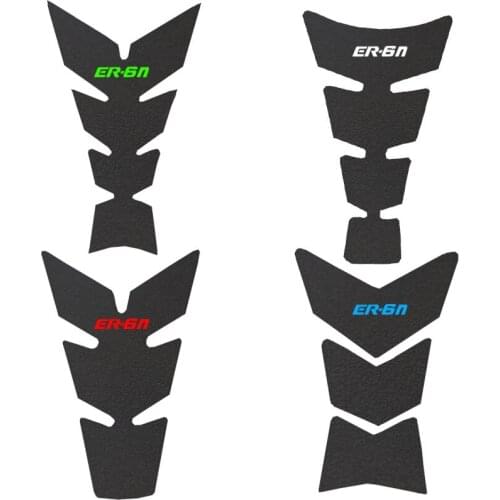 3D Motorcycle Tank Pad Protector Stickers Case for Kawasaki ER6N ER-6N Tank