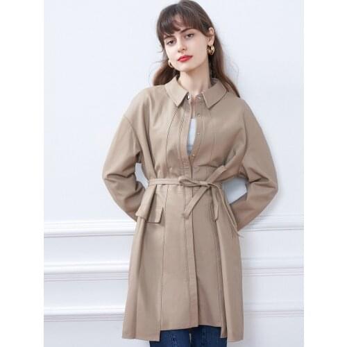 Womens clothing autumn 2021 new leather clothes