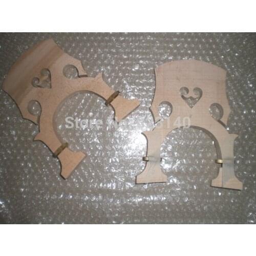 1 pc 1/2 fine maple adjustable double Bass Bridge