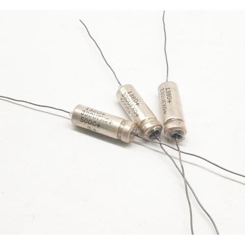 1pcs Brand new original SPRAUGE 138D series JAN military regulations 50V 330uF axial liquid tantalum capacitor
