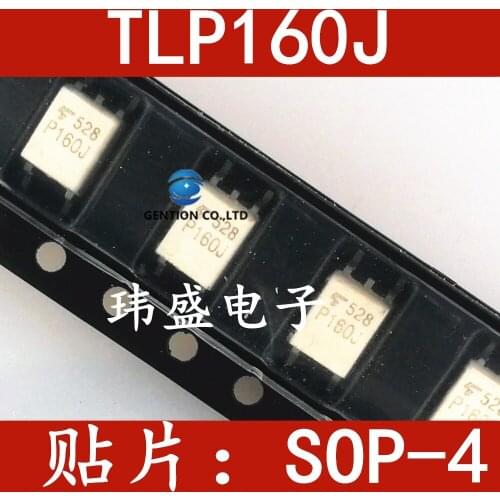10PCS TLP160J SOP4 P160J TLP160 SCR light coupling in stock 100% new and original