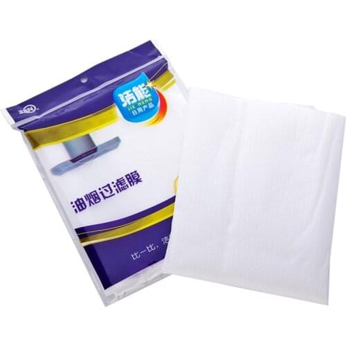 12 Pcs Clean Cooking Nonwoven Range Hood Grease Filter Kitchen Oil Filter Papers Good Material And Good Air Permeability