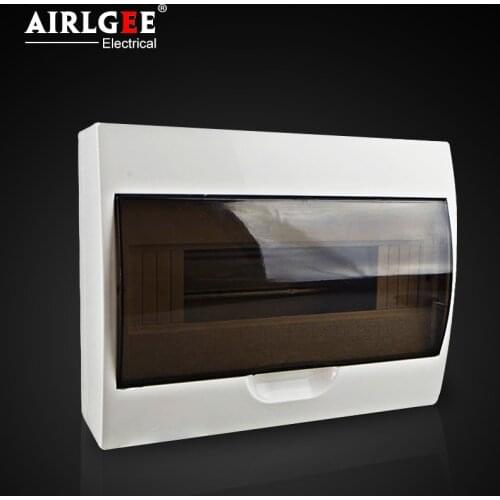 12way household surface mounted distribution box waterproof ABS plastic power supply circuit breaker box