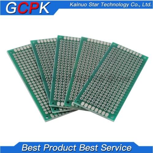 5pcs 3x7cm 3*7 Double Side Prototype PCB diy Universal Printed Circuit Board