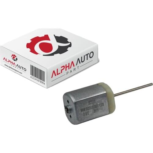 Car Door Lock DC Motor Speed:10842 RPM Length: 63,5mm - 30,5mm
