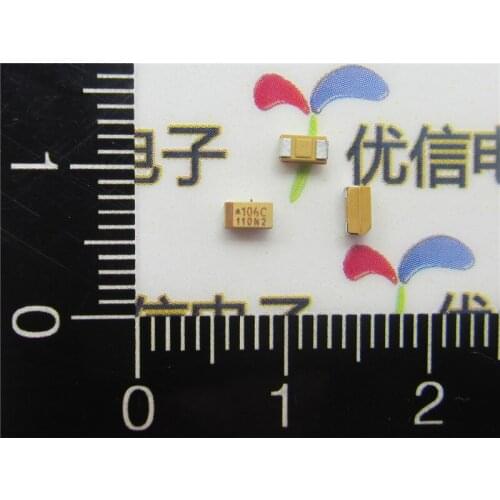 Free Shipping 20pcs/lot High Quality SMD tantalum capacitor 10uf 3216 16V 10UF A type 10% tantalum capacitor 3216