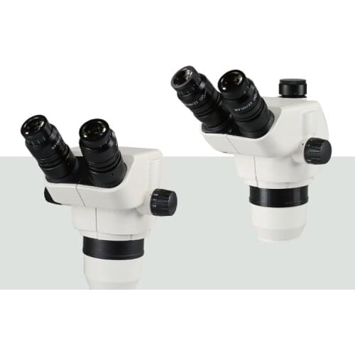 Phenix Binocular 50X Zoom Stereo Microscope Head Jewerly test Industry Mobile Phone Repair Microscope for solderin Free Shipping