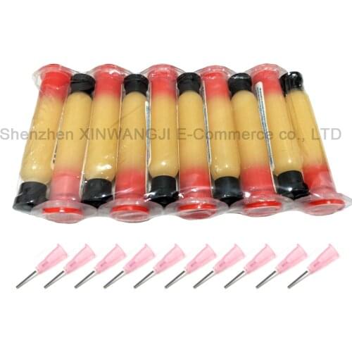 Hot Sale 10pcs DIY Solder Soldering Paste 10cc Flux Grease RMA-223 for Chips Computer Phone LED BGA SMD PGA PCB Repair Tool