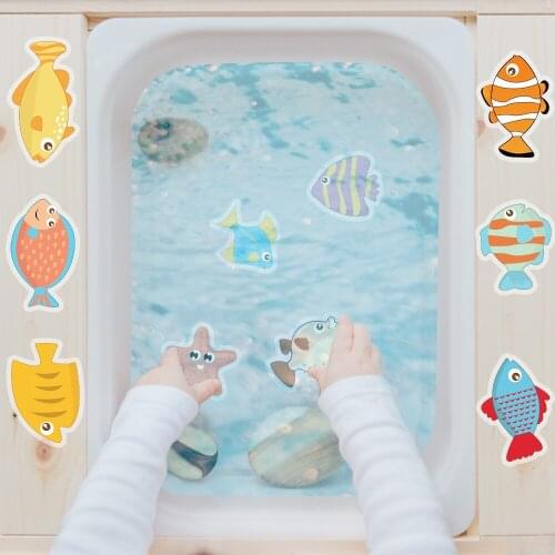 Childrens Bathtub Decoration Sticker Waterproof Non-slip Self-adhesive Decorative Painting