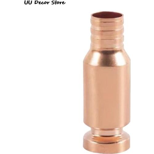 Red Copper Siphon Filler Pipe Manual Pumping Oil Pipe Fittings Siphon Connector Gasoline Fuel Water Shaker Siphon Wholesale