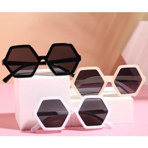 Irregular Cool 2-15 Years Kids Sunglasses Sun Glasses for Children Boys Girls Fashion Eyewears Coating Lens UV 400 Protection