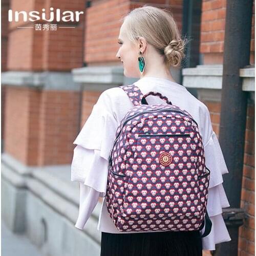 NEW Mommy Bag Lovely Multicolored Baby Diaper Bag Large-Capacity Fashion Mothers Maternity Bag Baby Stroller Nappy Bag 6072