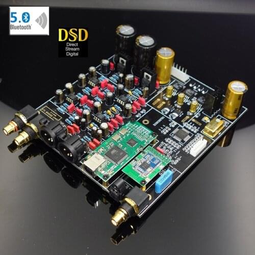 New ES9018 ES9028 ES9038PRO DAC decoder compatible with Amanero Bluetooth 5.0