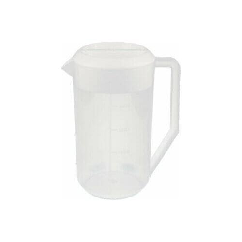 Kitchen Lab 2500mL Plastic Measuring Cup Jug Pour Spout Container w White Cap