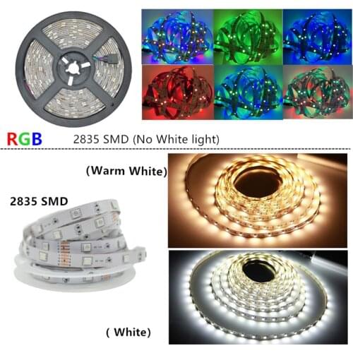USB RGB LED Strip Lights 5V 2835 SMD TV Desktop PC Screen Ambience Decoration Lighting Luces LED Lights for Room 1M 2M 3M 4M 5M