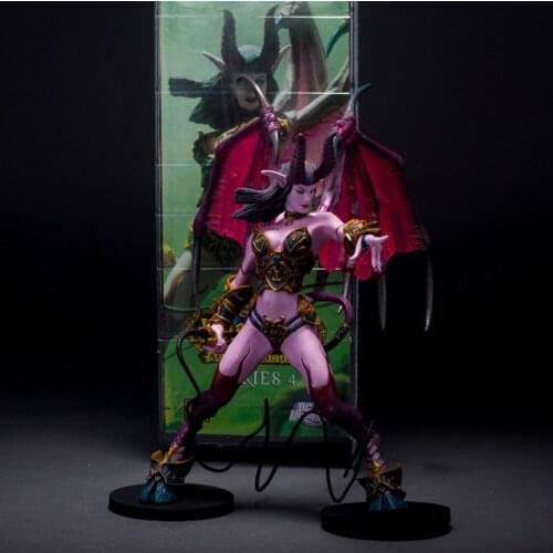 WOW Succubus Demon Amberlash Warlock Pet Action Figure Toy Anime Figure Collectible Model Toy