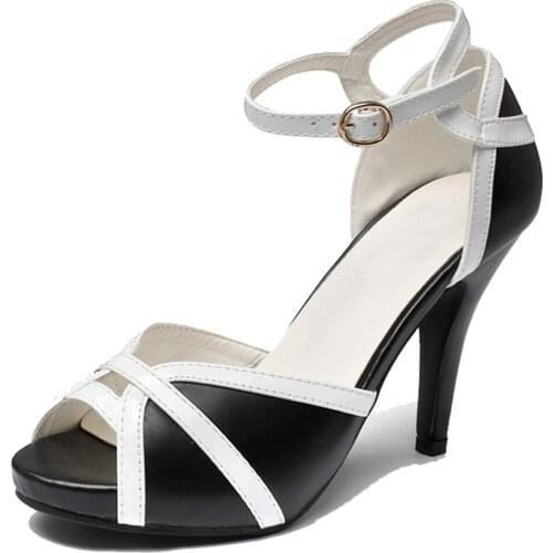 Evkoodance Practice Latin Dance Shoes Women Salsa Green Leather Dance Shoes Girls Ladys Ballroom Dance Shoes Party Dancing Shoes