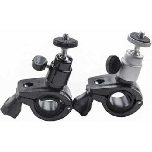 2 Color Optional Aluminum Alloy Bracket Camera Dv Dvr Holder Stand Bike Motorcycle Car Auto Gps Holder