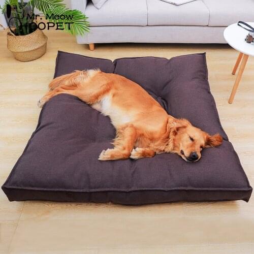 Hoopet Pet Large Dog Bed House Warm Soft Nest Puppy Kennel Sofa Cat House Cat Sleeping Bag Bed