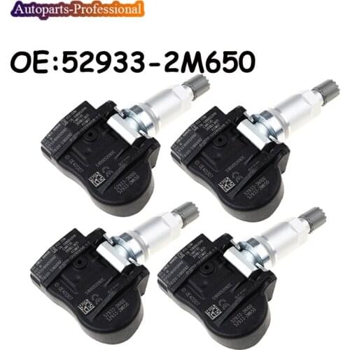 4 PCS Car accessories 433MHZ TPMS Tire pressure Sensor 52933-2M650 529332M650 For 2012-2018 Kia CEED 52933-3N100 529333N100