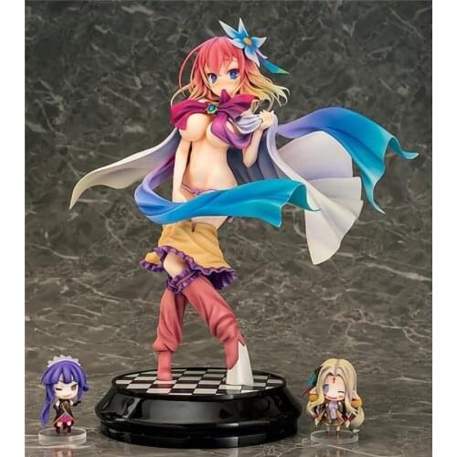 24cm No Game No Life Steve D Nopant Stephanie Dora Action figure toys doll Christmas gift Collection Figure