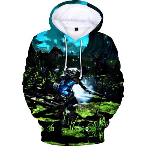 New 3D Anime Kingdoms of Amalur Hoodies Men/women Cartoon Element Hoodie Personality Casual Children Long Sleeve Pullover