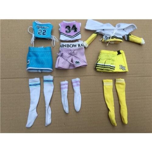 Original Rainbow Doll Body Accessories Clothes Sock Shoes Boots Earing Replacement Hands