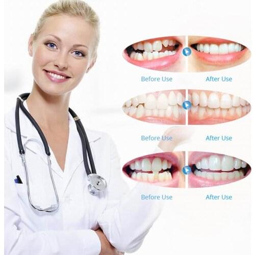 Transparent Orthodontic Braces Dental Braces Instanted Silicone Smile Teeth Alignment Trainer Teeth Retainer Mouth Guard Braces