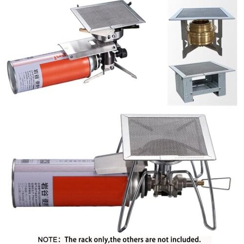 Portable Stove Top Grill Net Mini Folding BBQ Picnic Camping Stove Grill Rack Holder Stand Heating Bracket Support CAMPINGMOON