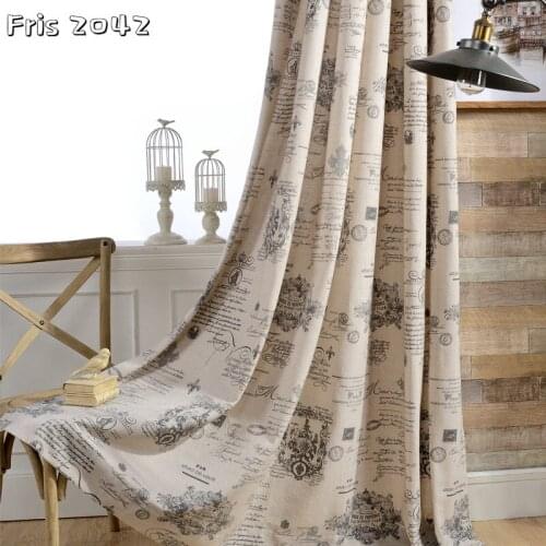 Modern Simple European Style Curtain Roman Printing Custom Shading Curtains for Living Dining Room Bedroom