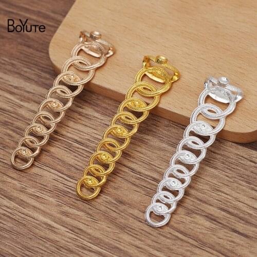 BoYuTe (20 Pieces/Lot) 64.5*17MM Alloy Materials DIY Jewelry Accessories for Ancient Palace Headdress Making