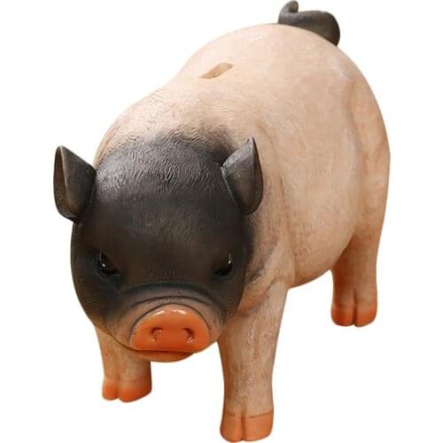Super Cute Pig Piggy Bank Coin Bank Creative Lovely Cartoon Coin Saver Piggy Bank Desk Decoration For Kids