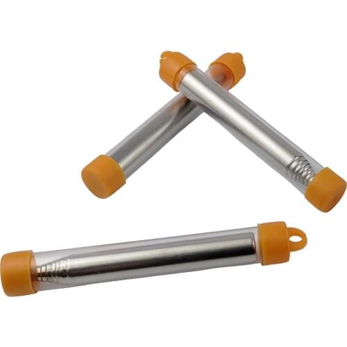 Outdoor Stainless Steel Blowing Pipe Camping Equipment Fire Tools Blowing Pipe Retractable Blowing Rod Convenient Blower