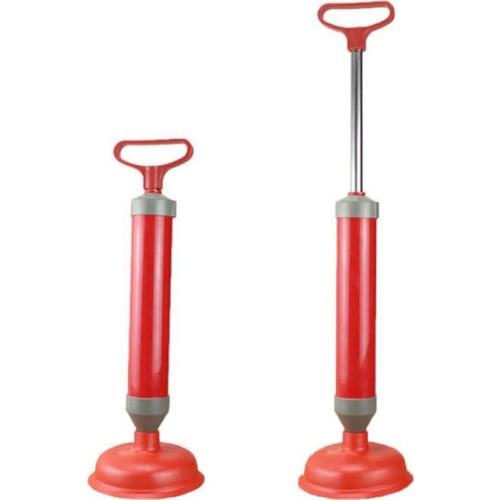 Vacuum Through The Toilet Artifact Toilet Pipe Powerful Gas Cylinder Toilet Dredge Portable Bathroom Toilet Suction Cup