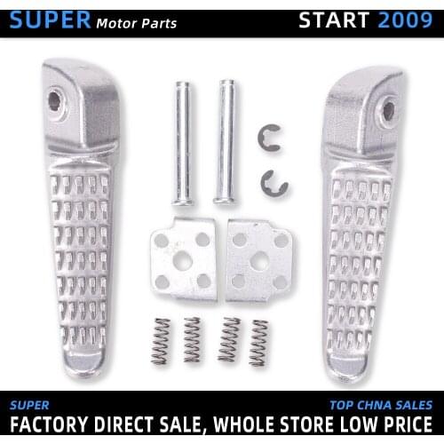 Motocycle Rear Footrests Foot Pegs Rests Pedals Rod For Kawasaki ZX-6R ZX-7R ZX-9R ZX-10R ZX-12R ZX 10R 6R Z1000 Aluminium Alloy