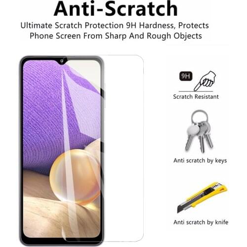 For Samsung Galaxy A32 5G Tempered Glass Screen Protector Shield For Samsung Galaxy A32 4G Protective Glass Film 9H Clear Guard