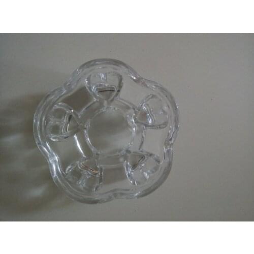 1PC New Glass Heart Shape Warmer, Glass Teapot Heat Base Trivets Tea Accessories Dia.11cm JN 1009