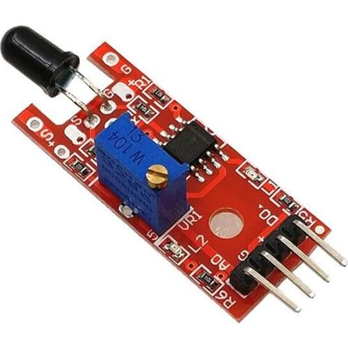 1 PCS Red Board Flame Sensor Module KY-026 Flame Sensor Electronic Module