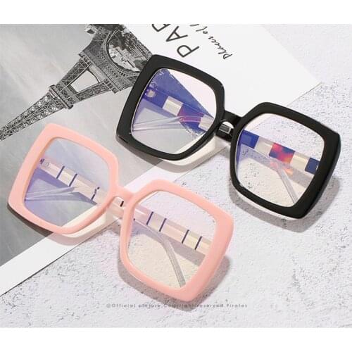2020 Vintage Square glasses Oversize Sunglasses Women fashion Brand designer Big frame Gradient Lens Sun glasses Woman