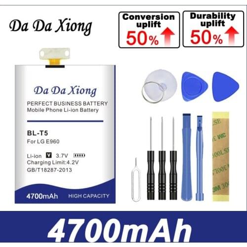 Da Da Xiong 4600mAh BL-T5 Battery for LG Nexus 4 E960 E975 E973 F180 LS970 Optimus G E970