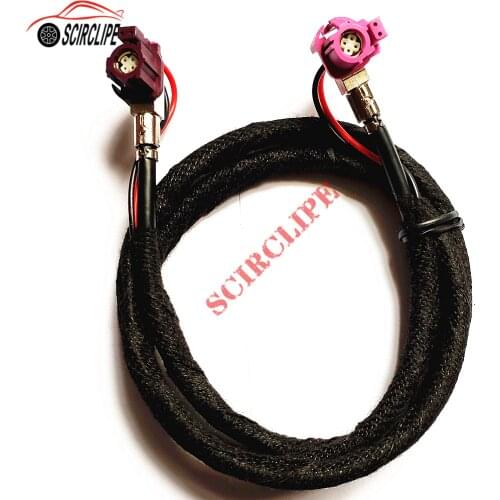 Car LVDS Video Line Cable NBT EVO System Fakra HSD Z Female RA NBT Video 535 Cable for BMW F10 F15 F20 F25 F30