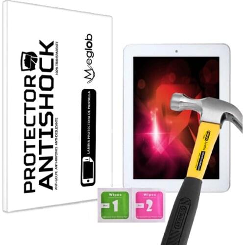 Screen protector Anti-Shock Anti-scratch Anti-Shatter compatible with Tablet Point of View Mobii 825D