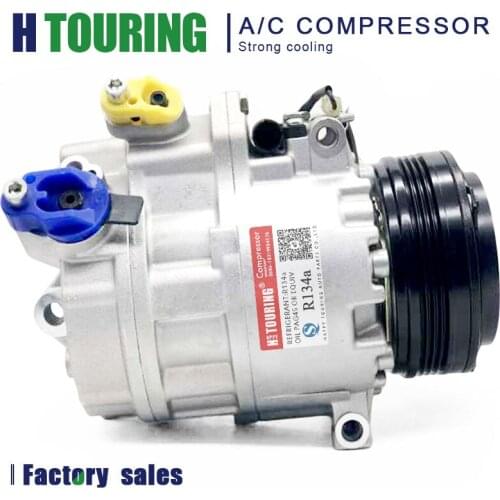For Car BMW CSV717 AC Compressor For BMW X5 4.4L 4.8L 2003 2004 2005 2006 64526917864 691786403 64529158039 CO 11156C 4PK