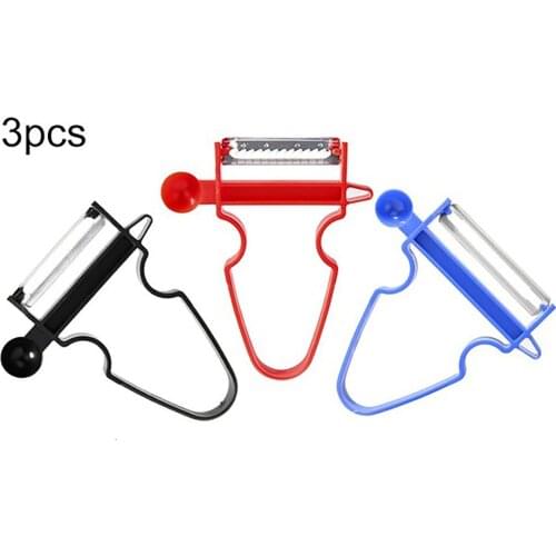 Kitchen Creative Tools Multi-function Three-piece Set Paring Knife Grater Pattern Slice Vegetable Plane