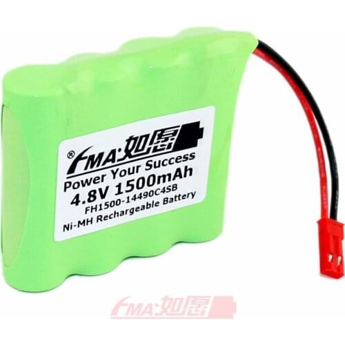 Ni-MH 4.8V 1500mAh Battery to Futaba JR radios Model Toys RC Car AA_4SB