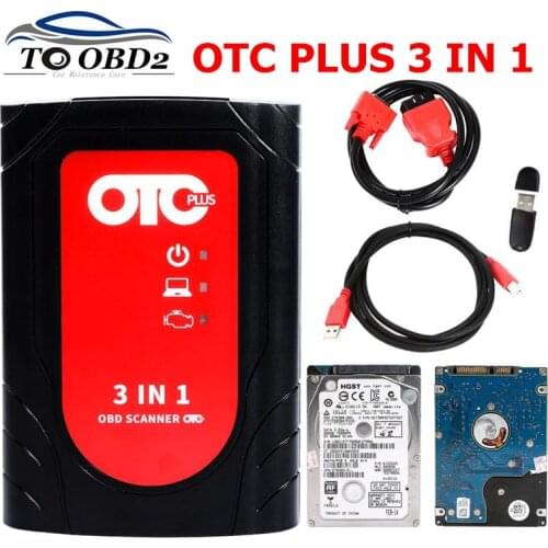 Newest OTC Plus 3 in 1 V15.00.026 GTS TIS 3 OTC scanner OTC 3IN1 FOR TOYOTA FOR NISSAN Auto Diagnostic Tool