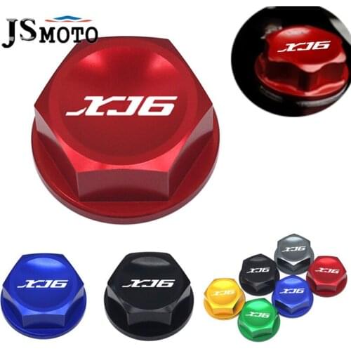 New Motorcycle Accessories CNC Rear Wheel Axle Nut Screw Cover & Steering Stem Nut Head Screw Cap For Yamaha XJ6 xj6 2008-2012